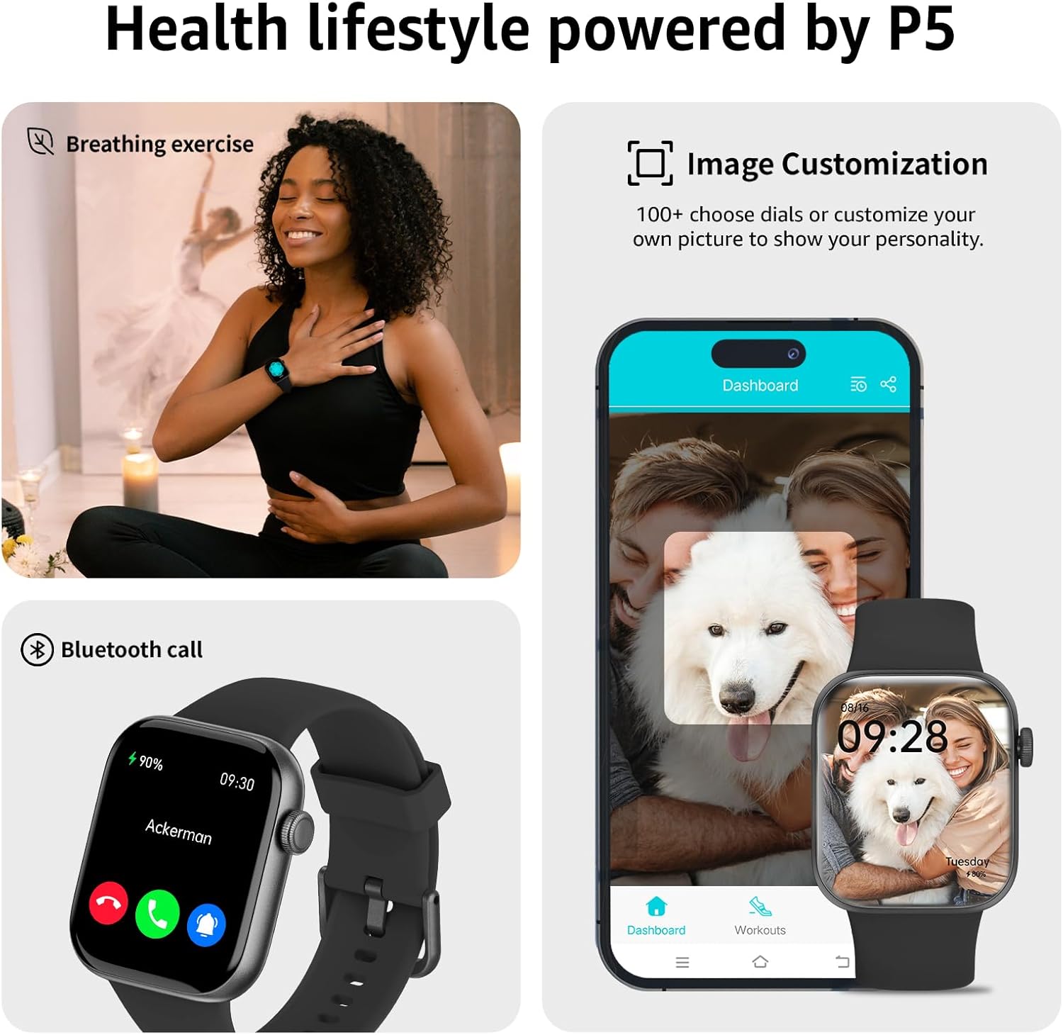 Smart Watch for Men Women - Image 3